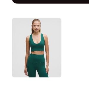 Green lululemon bra